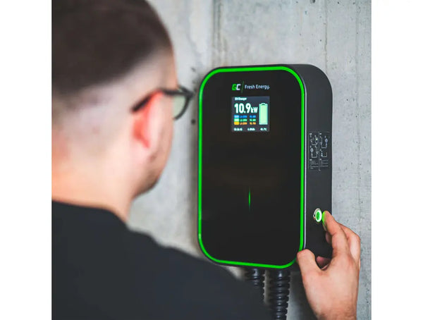 Green cell gc powerbox wallbox 22kw tipo 2 caricabatterie per auto  elettriche e